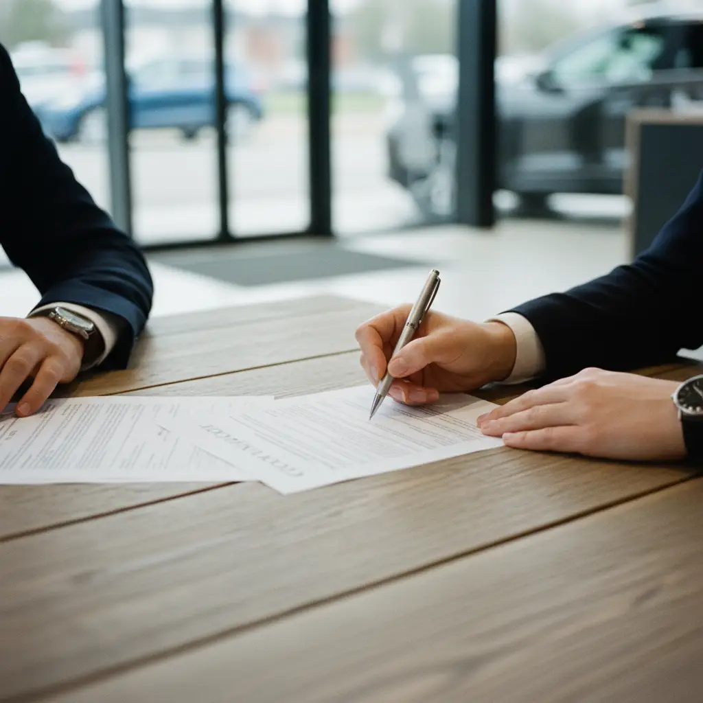 Contrat de vente de voiture en Belgique