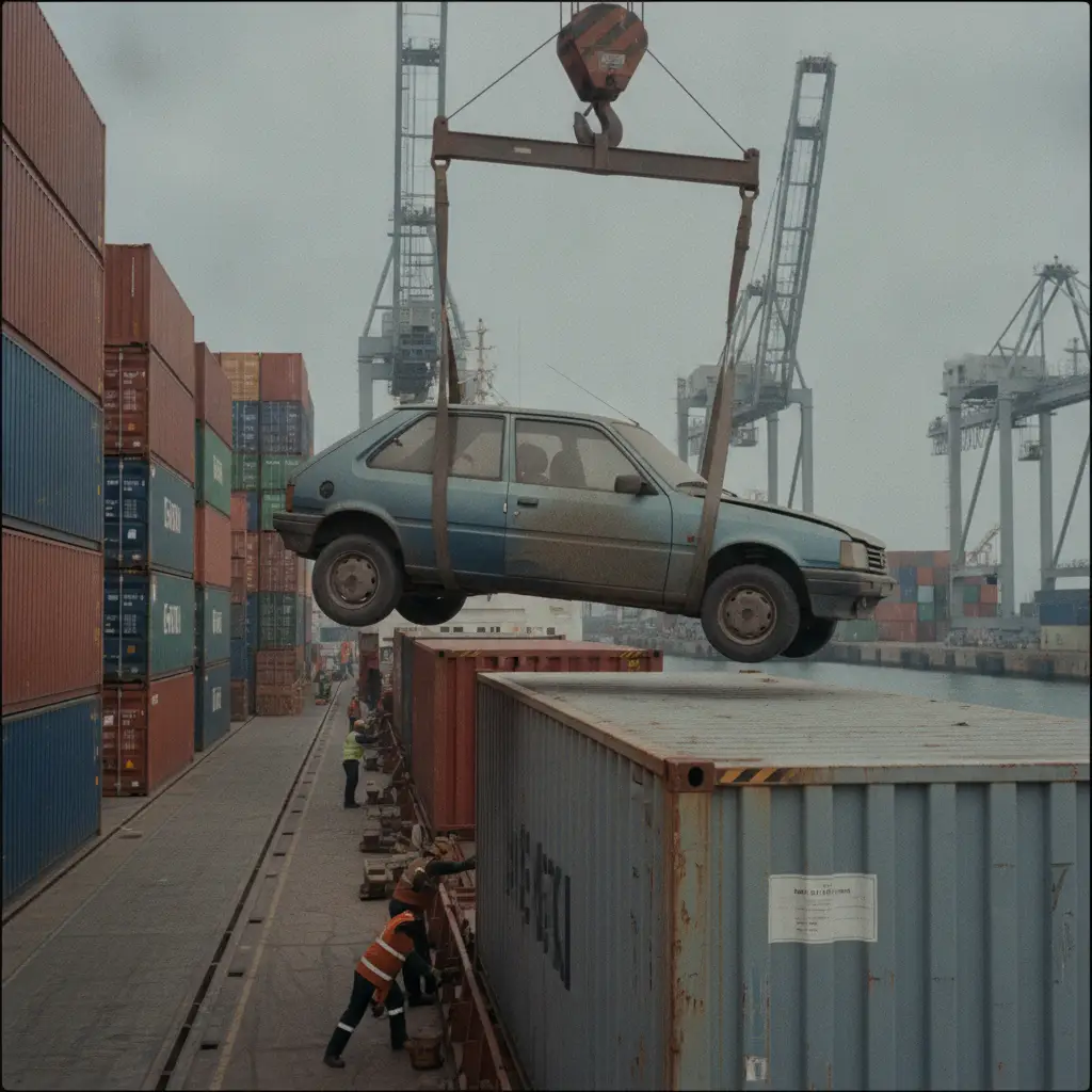 Marche export Afrique : revendre sa vieille voiture a un grossiste