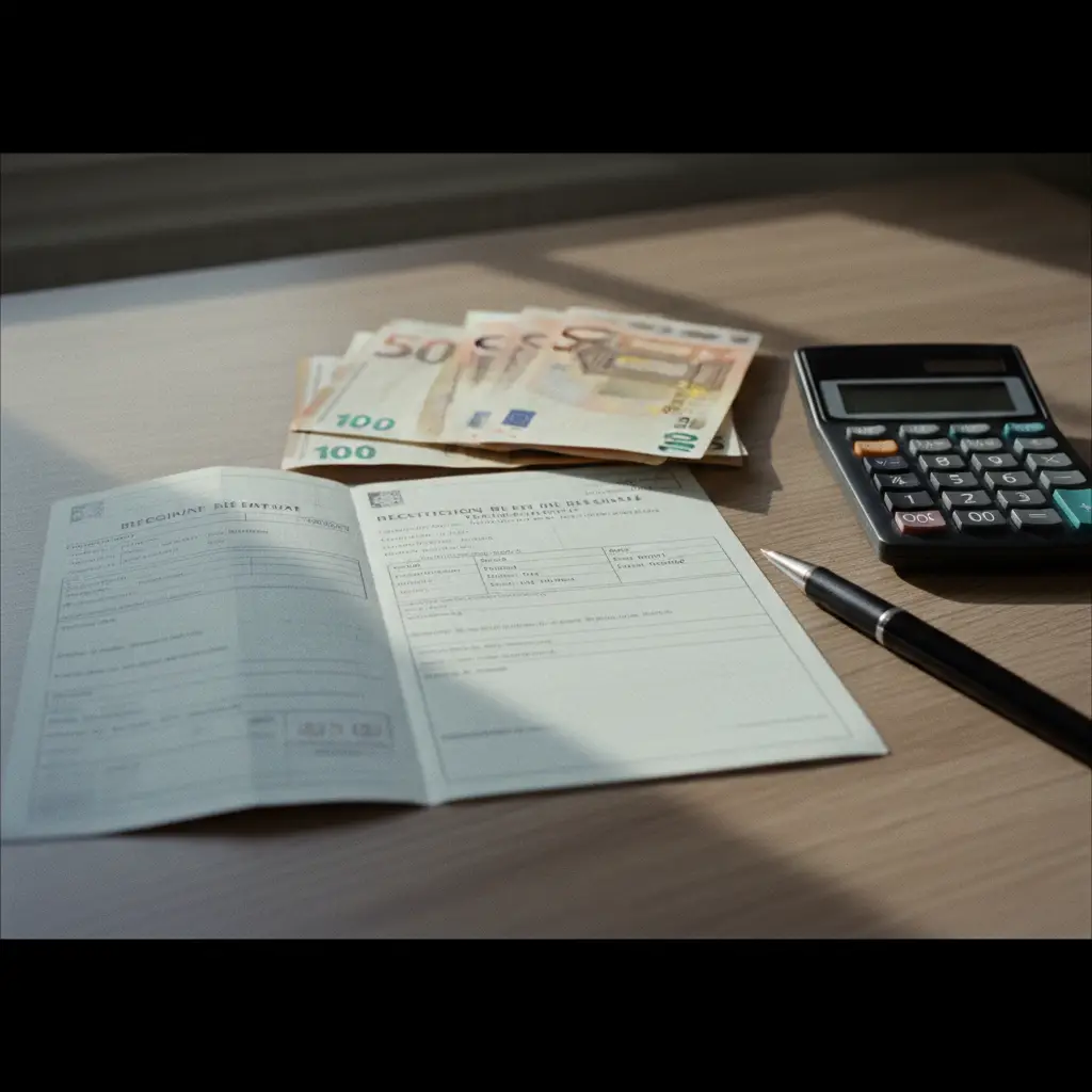 Calculs et documents de TMC lors d'un changement de propriétaire