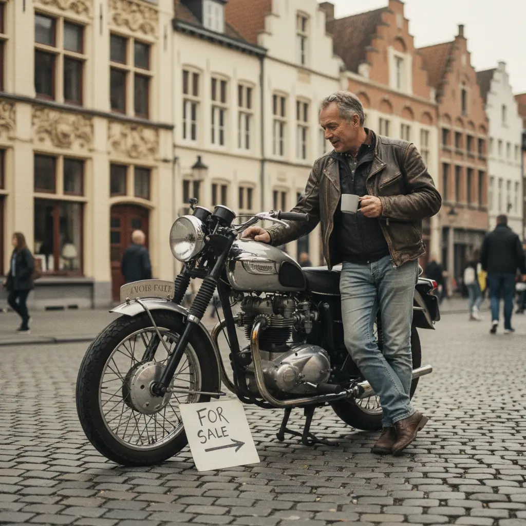 Vendre une moto ou un scooter en Belgique : guide complet