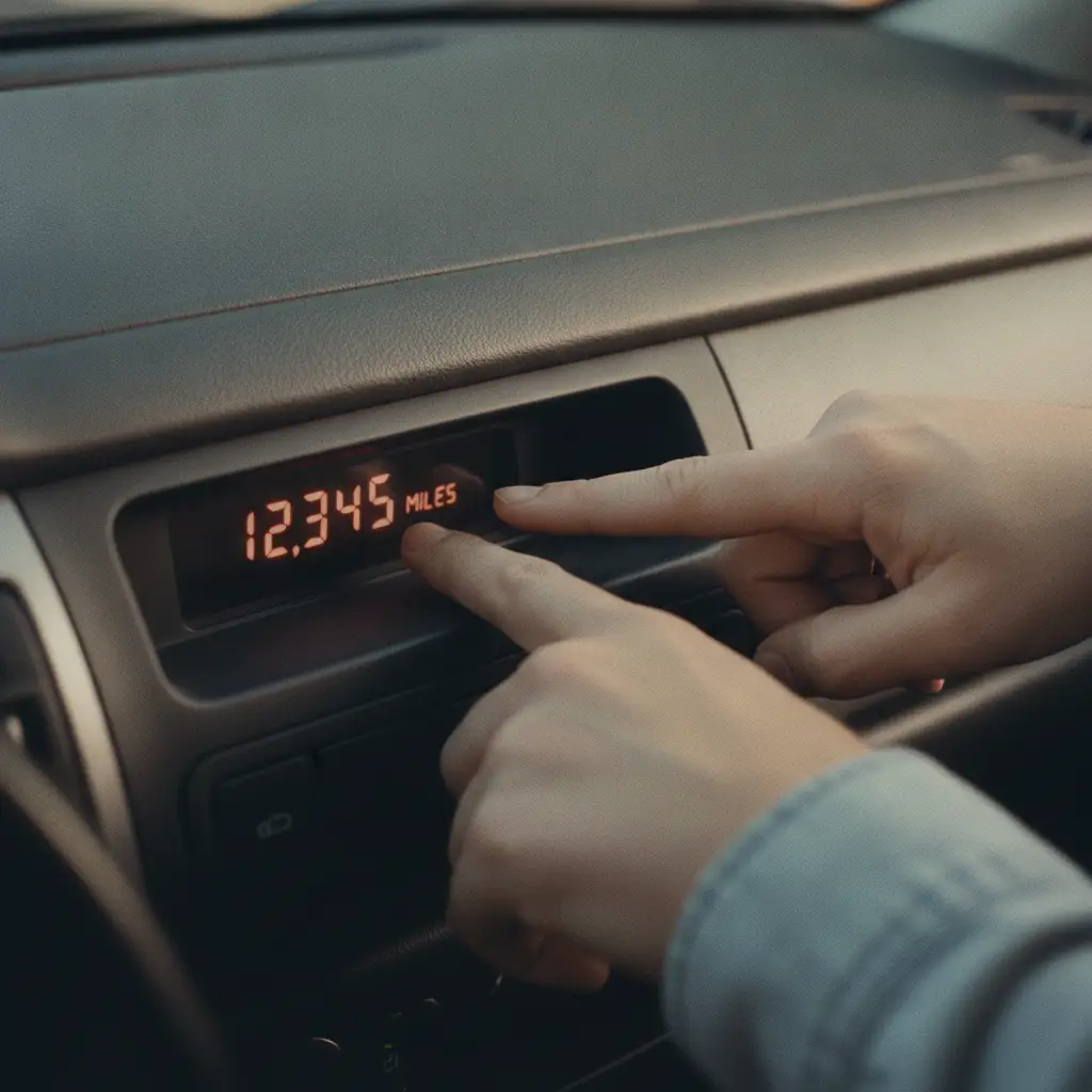 Verification du compteur kilometrique lors de la vente d'une voiture diesel